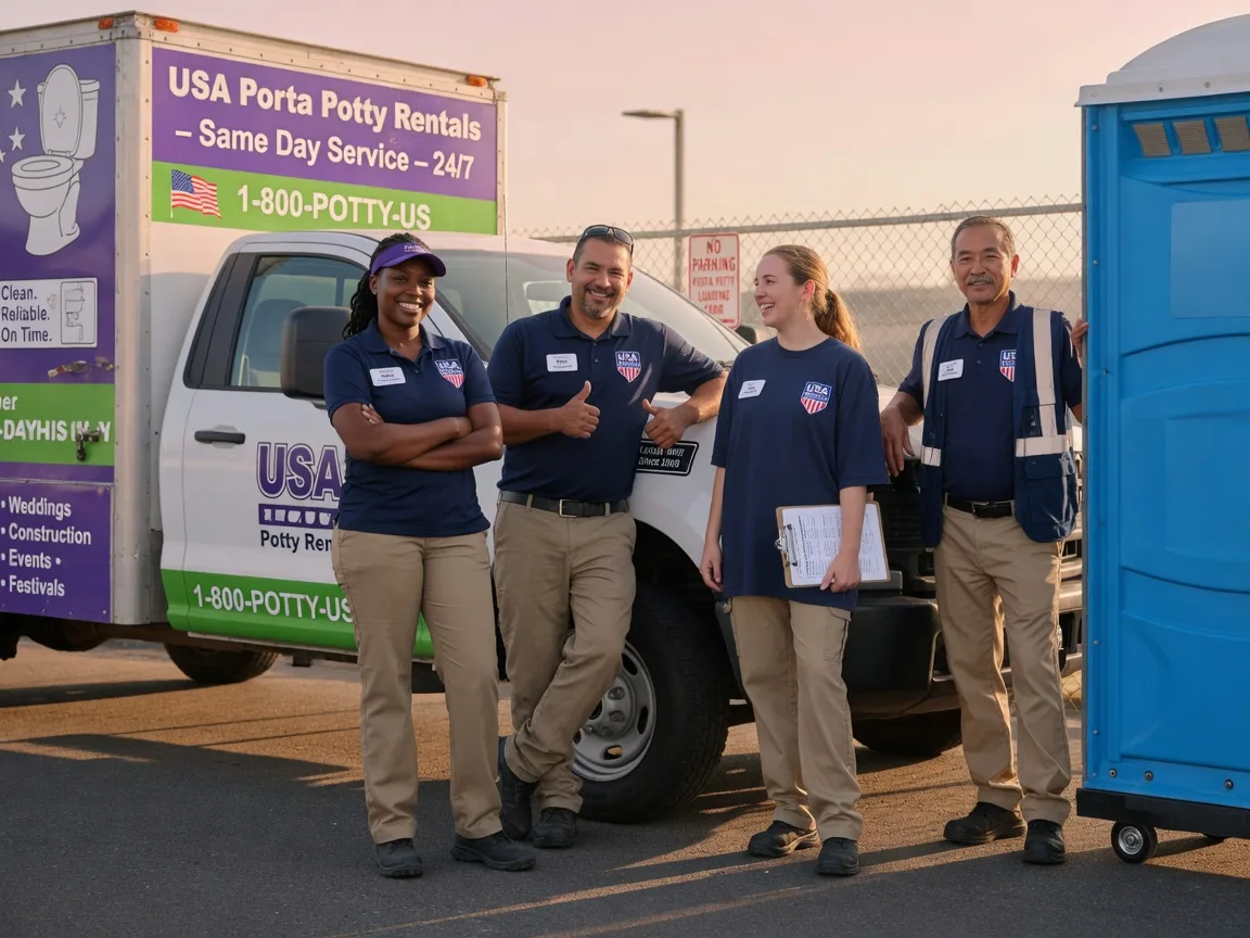 Porta Potty Rental company in Drexel, MO